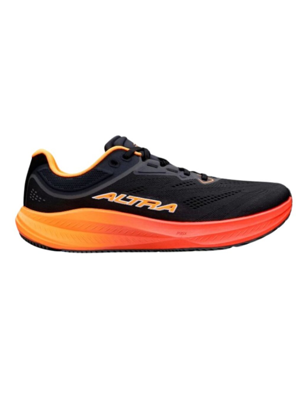 Altra Men's Torin 9 Road Running Shoe - Black / Orange Pop / Coral